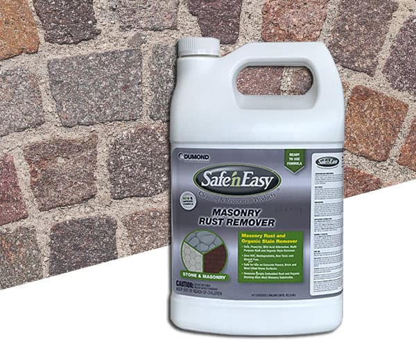DUMOND<sup>®</sup> Safe 'n Easy<sup>®</sup> Masonry Rust Remover /5 Gal
