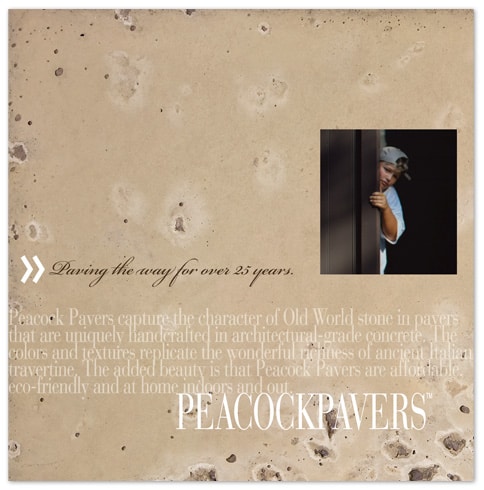 Peacock Pavers Brochure
