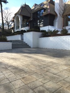 Peacock Pavers Dolphin Grey Driveway