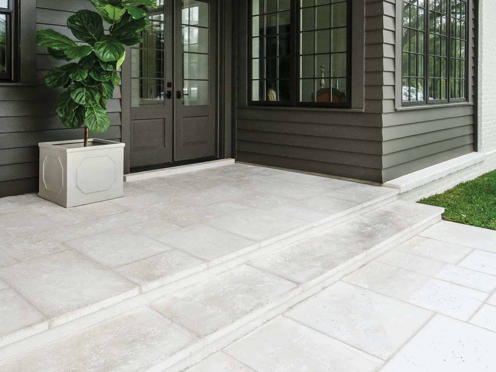 concrete pavers