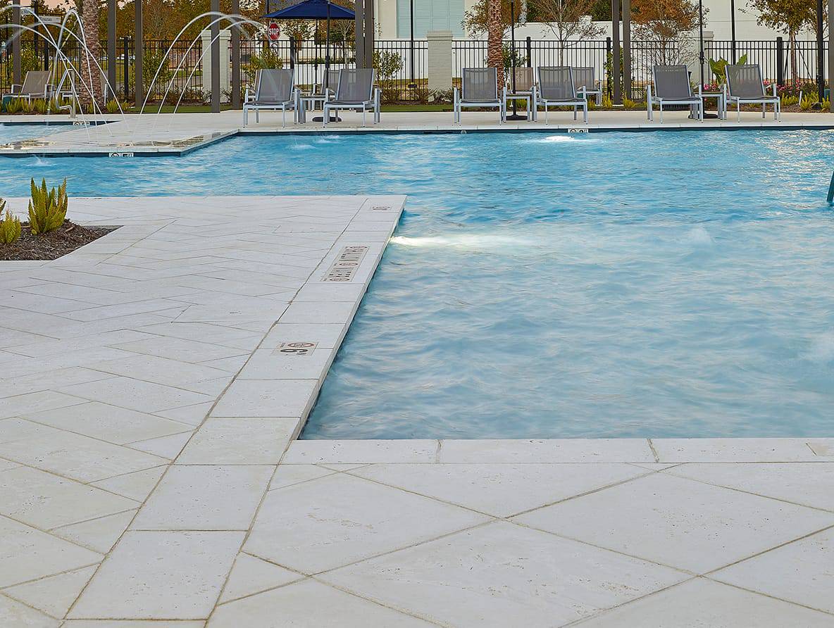 pool paving ideas and inspiration - peacock pavers