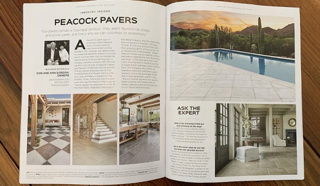 Peacock Pavers Luxe Industry Spotlight