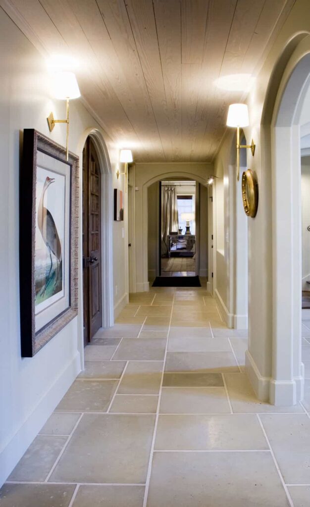 Peacock Pavers Buff Interior Hall